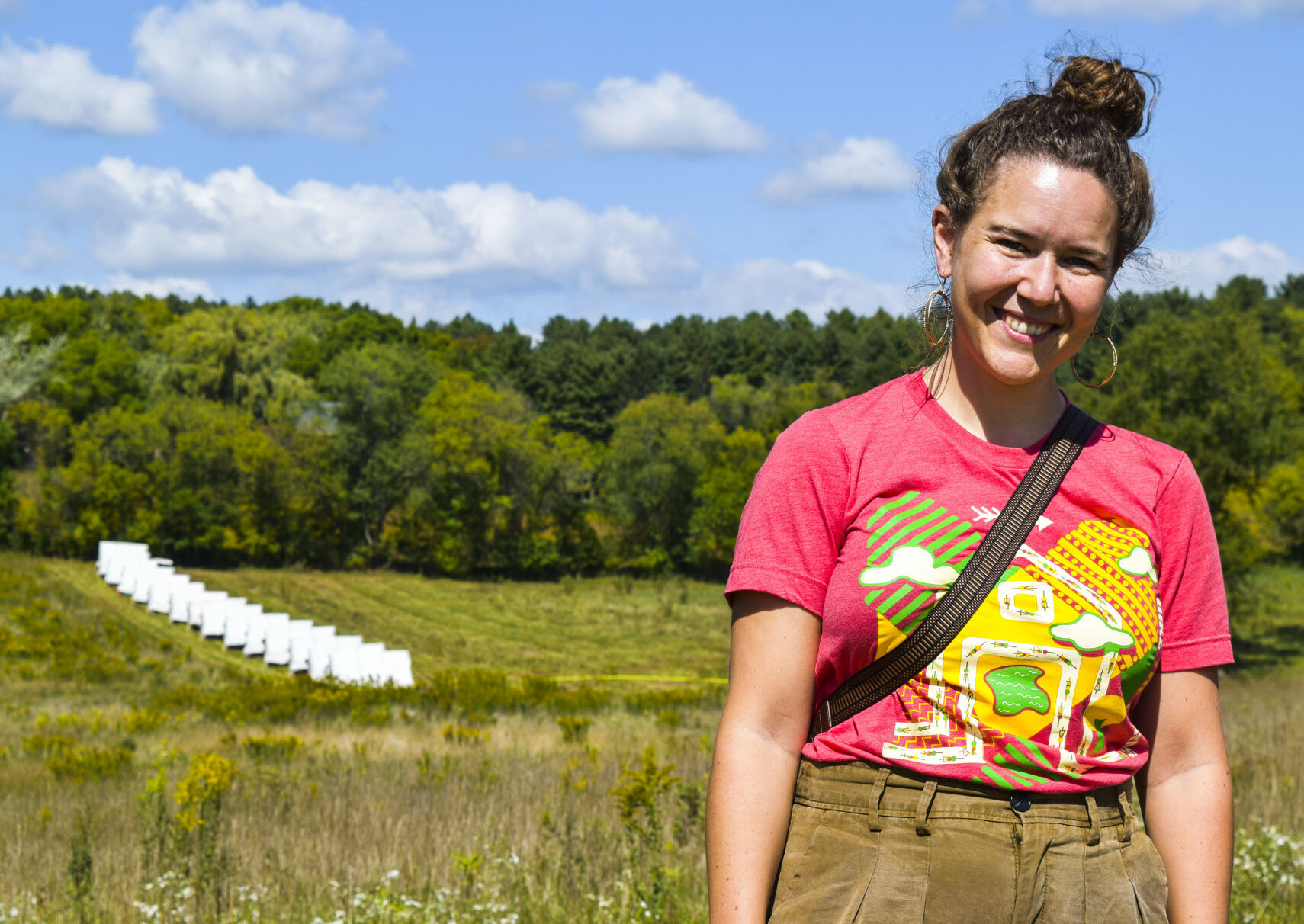 Farms welcome hundreds of bikes