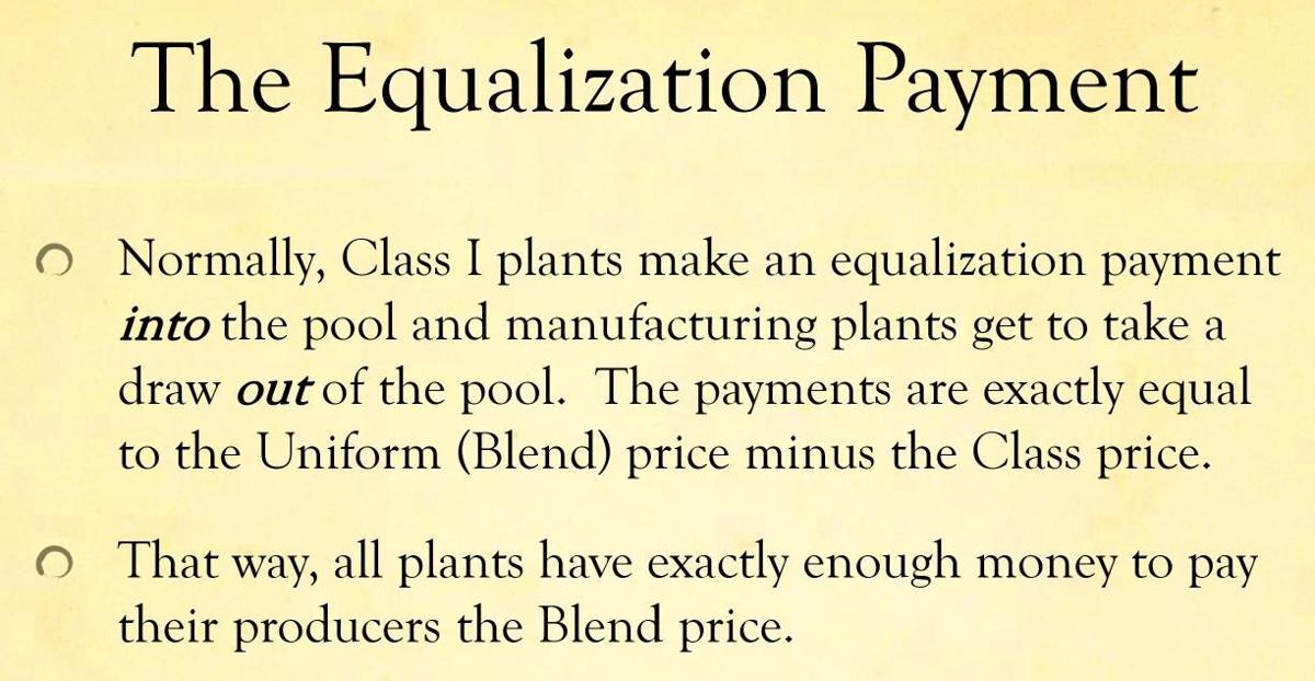 The Equalization Payment