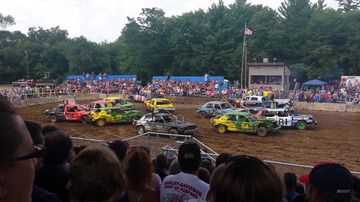 Globe,Az Demolition Derby At County Fair 2022