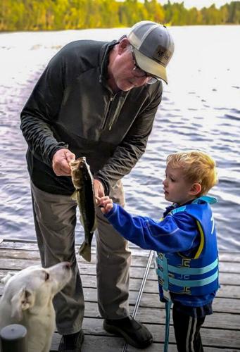 Greg Galbraith with fish