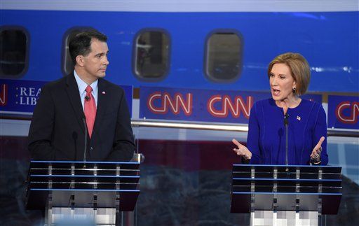 Walker and Fiorina