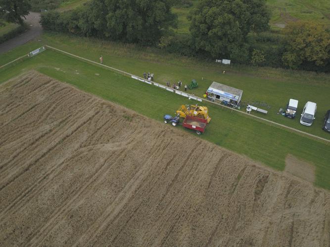 A hectare of spring barley – about 2.5 U.S. acres – has been sown and harvested in England using only robotic machines and technology throughout the project.