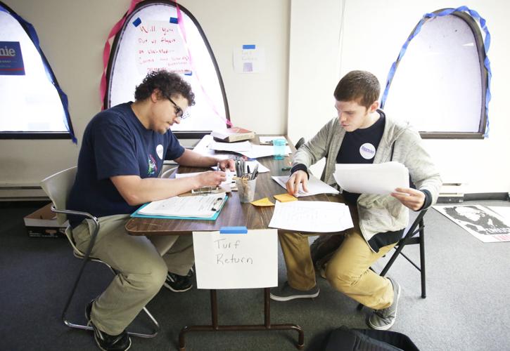 Sanders campaign workers