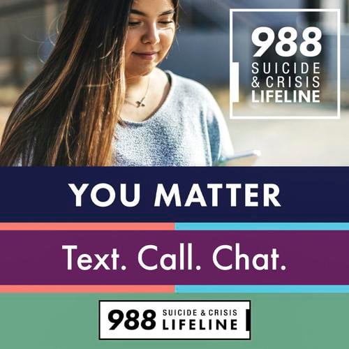 988 suicide hotline