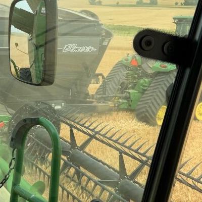 Spears finish wheat harvest