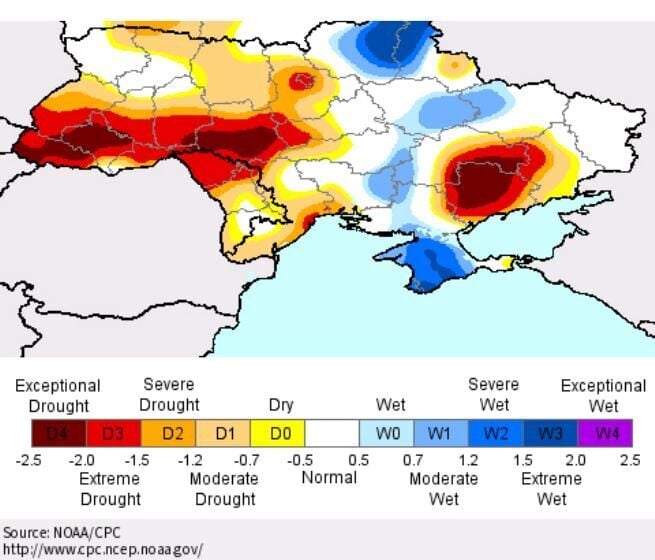 Ukraine drought
