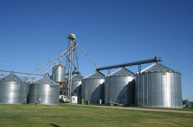 Grain storage facility