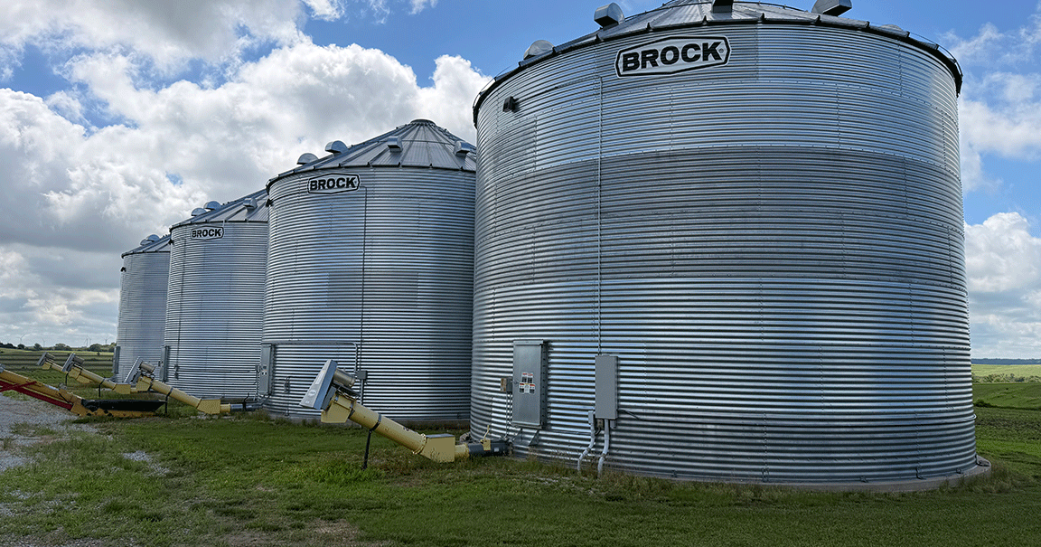 Grain storage helps with harvest efficiency