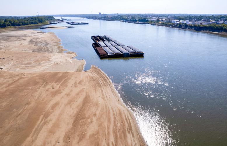Mississippi River low