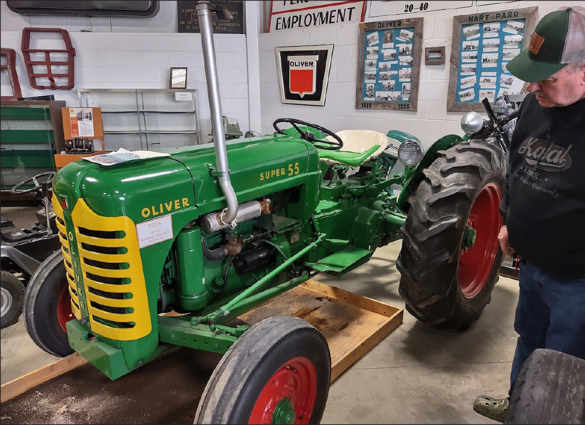 1955 Oliver Super 55 tractor