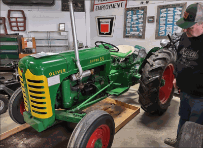 1955 Oliver Super 55 tractor