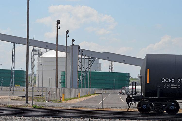 ammonia and fertilizer tanks