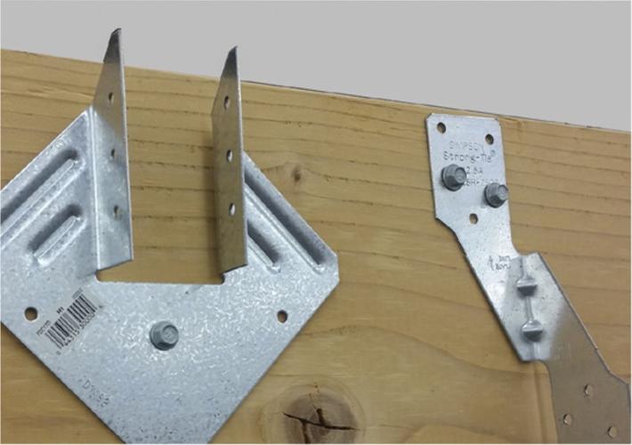 Figure 6. Roof-purlin attachment