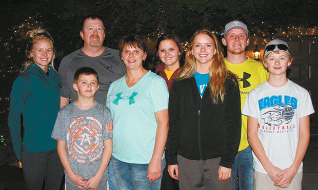 Lodoen family at Christmas