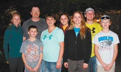 Lodoen family at Christmas