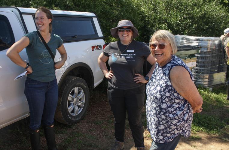 Tristan Forget, Brooke Bembeneck and Sally Cutler