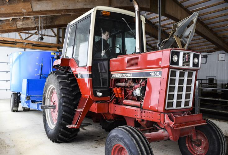 Kyle Zwieg with TMR mixer