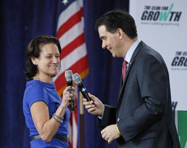 Scott Walker and Frayda Levin