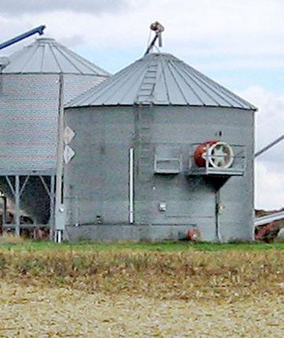 Grain bin fan