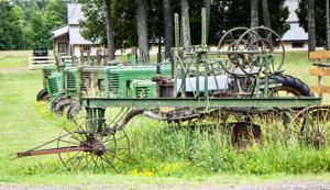 Antique tractor