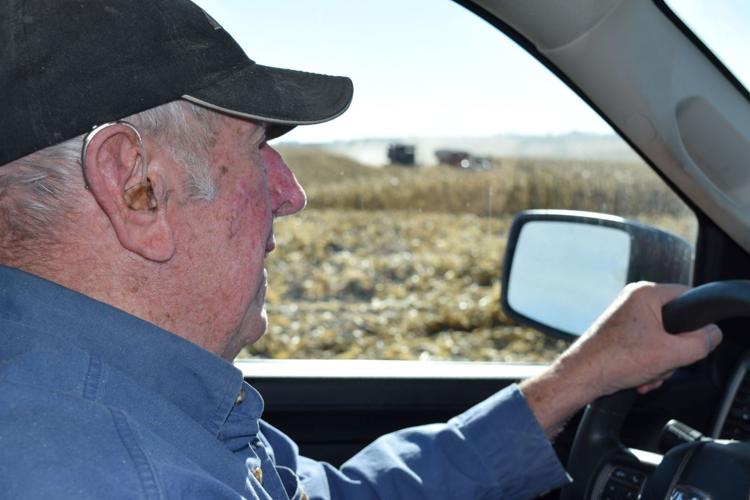 David Reichling in truck