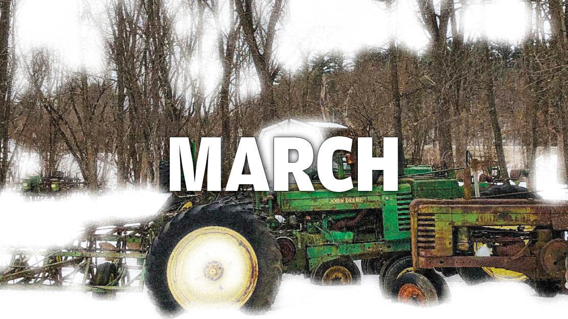 March calendar image graphic