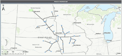 Summit Carbon Solutions proposed carbon dioxide pipeline system