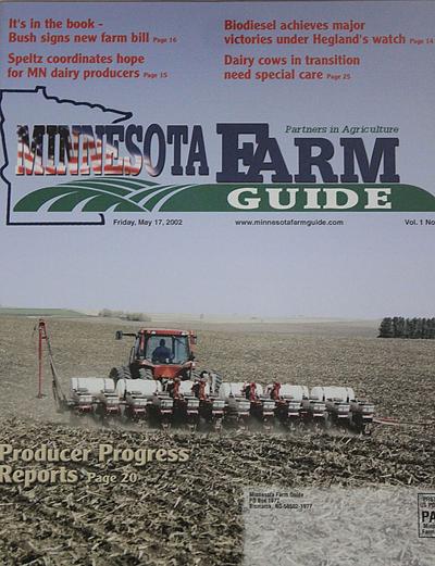 Minnesota Farm Guide first cover