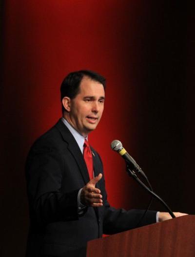 Scott Walker at Iowa fundraiser 1