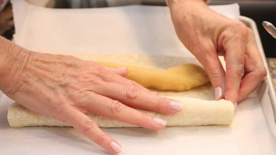 Dutch pastries folding