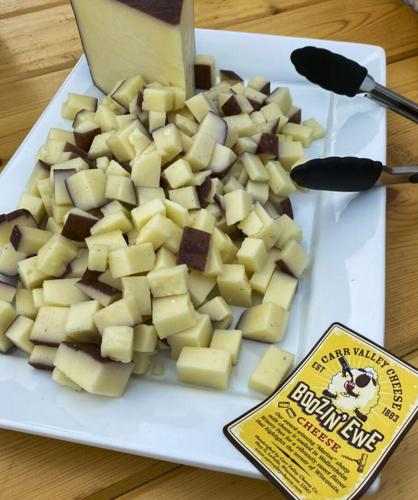 Boozin' Ewe cheese