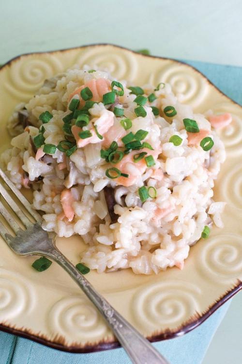 Champagne risotto