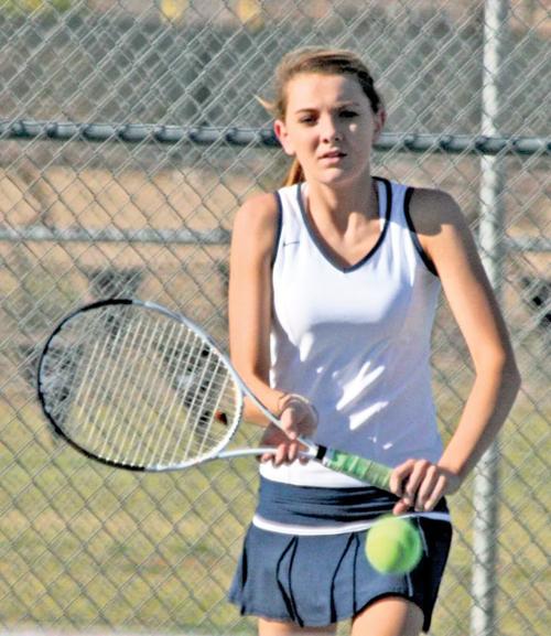 Quaggan takes one for DV girls tennis team