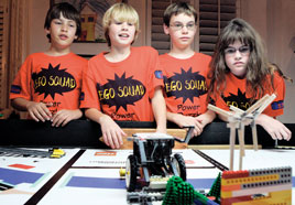 LEGO Squad: Private junior robotics team to compete in regional competition
