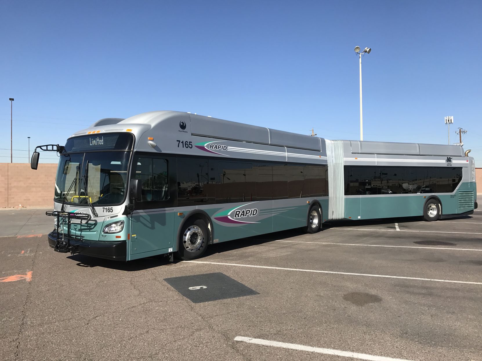 Phoenix unveils new super bus with maiden voyage from Ahwatukee