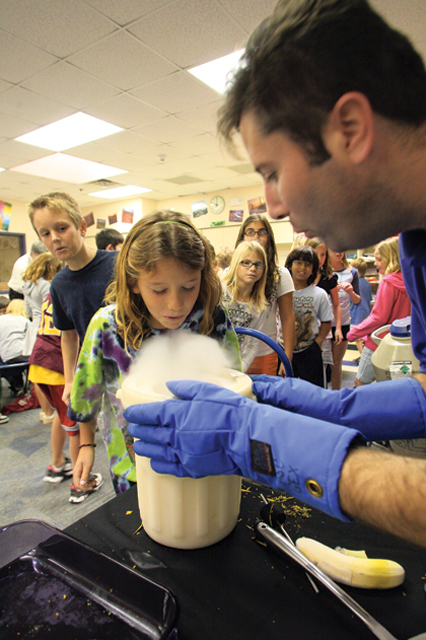 Temps at Sierra Elementary were -320 degrees this week