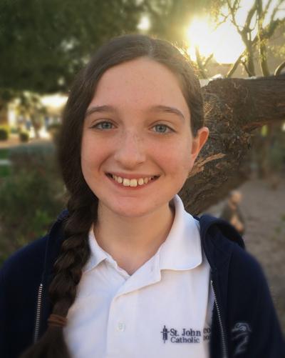 Audrey Wood made it to the 13th round of the bee on Saturday