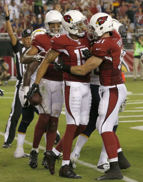 Michael Floyd, Jim Dray, Larry Fitzgerald