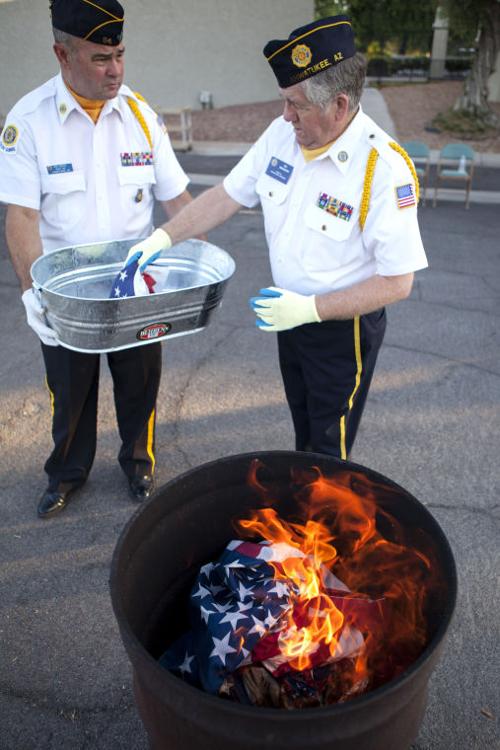Flag Retirement Ceremony