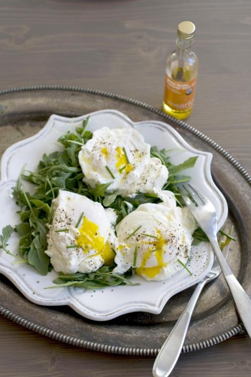 Poached eggs