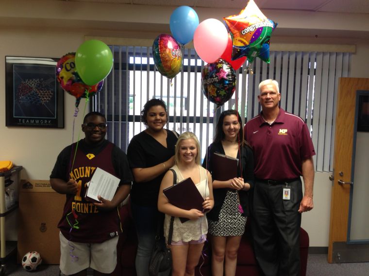 MPHS students of the month