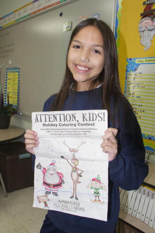 AFN Holiday Coloring Contest Winners