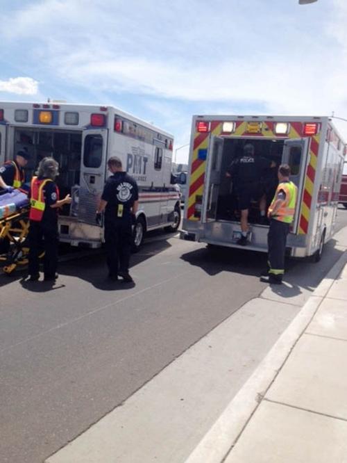 Man falls out of moving car