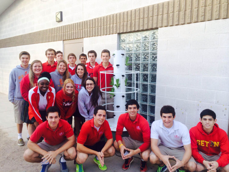 Seton’s Environmental Club, class named 2014 Green Team