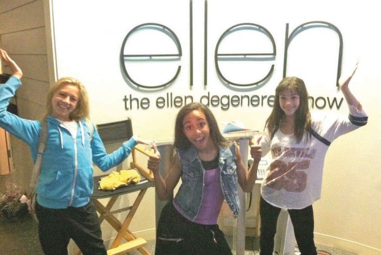 Local dancers perform on Ellen Show
