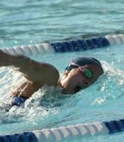 Desert Vista girls swim adjusting well with new leaders