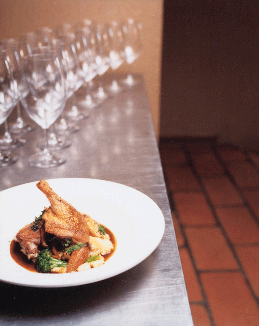 Quiessence chef leaves menu up to nature