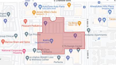 Kohl's Map Kohl’s Ahwatukee site sold for $11.6M, store remains | Business ...