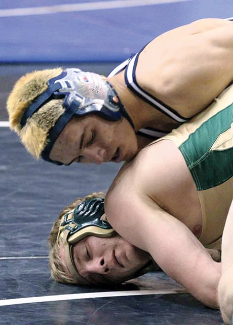 DV soph Mathers wins 112-pound state mat title