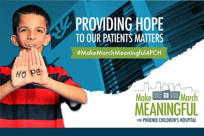 Children’s Hospital Foundation’s Make March Meaningful campaign.